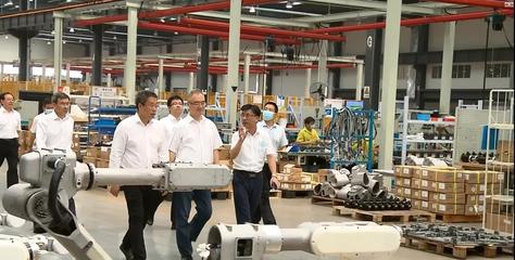 模式創(chuàng)新驅(qū)動技術(shù)產(chǎn)品雙升級，王清憲省長調(diào)研埃夫特為中小企業(yè)服務(wù)指明方向